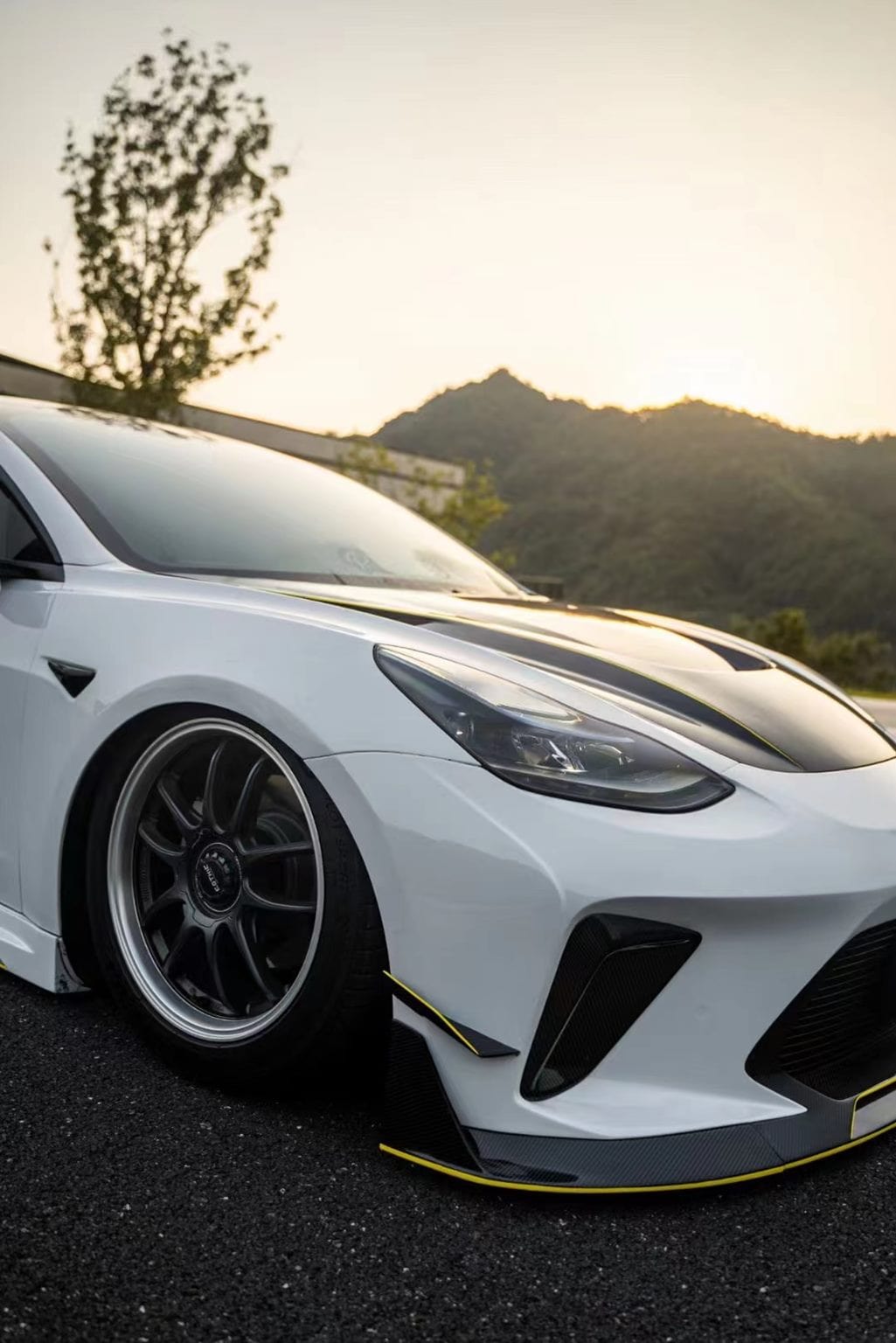 Luxury Sports SR Robot Bodykit For Tesla Model 3 -PP SR