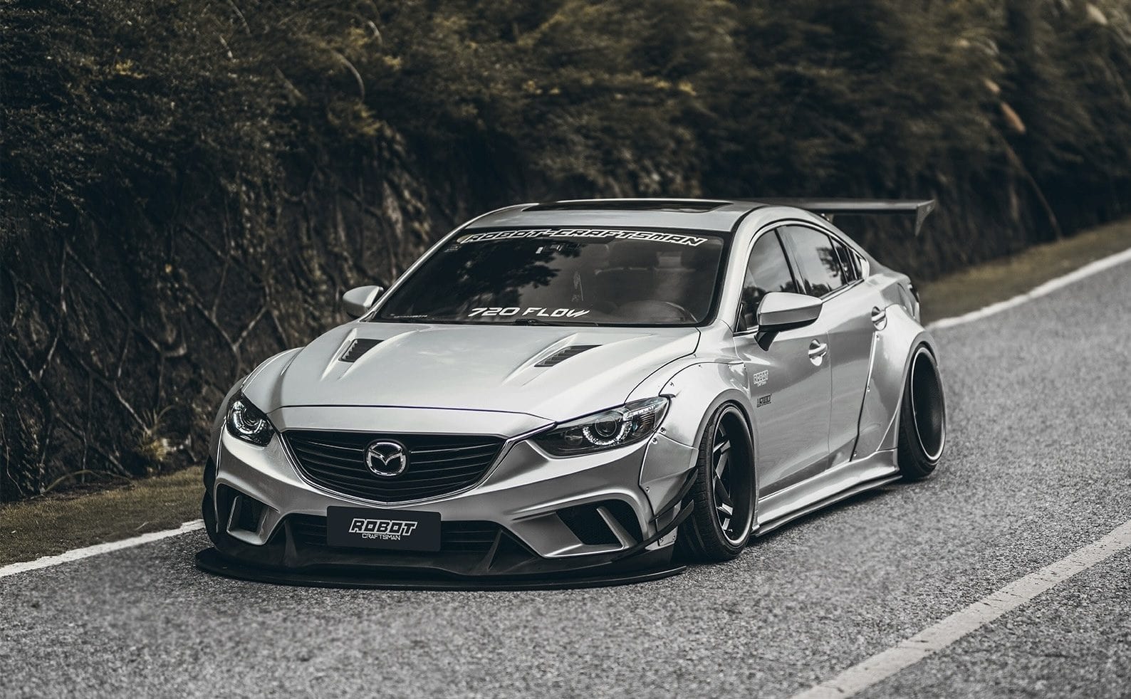 Luxury Sports Luxury Sports ROBOT Full Wide Bodykit For Mazda Atenza 14-20 -PP SR