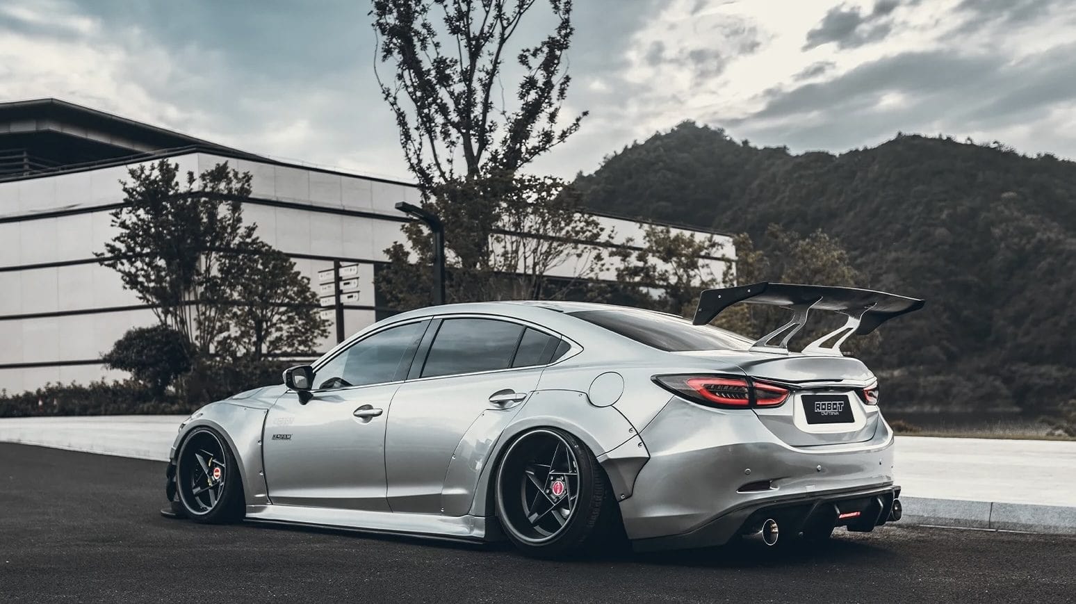 Luxury Sports SR ROBOT Full Wide Bodykit For Mazda Atenza 14-20 -PP SR