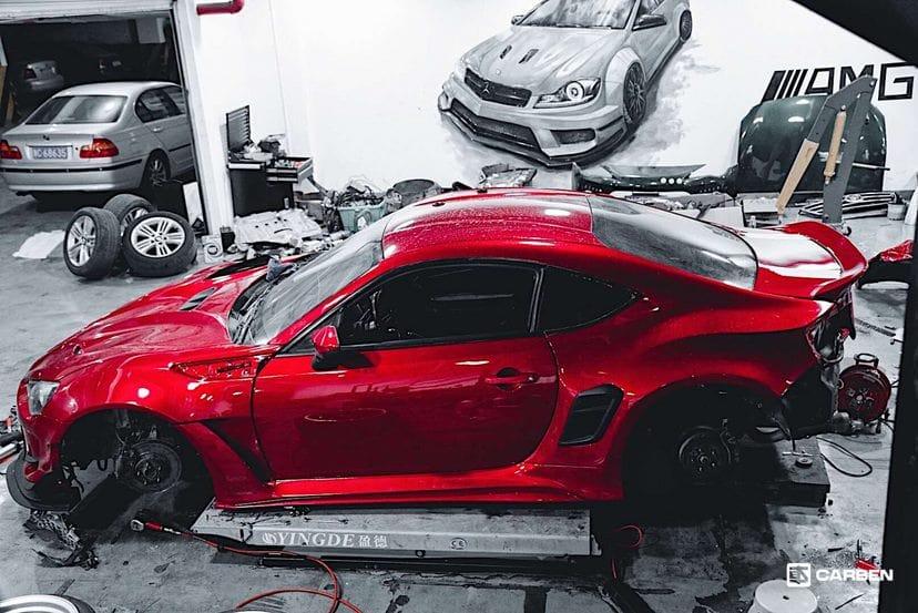 Luxury Sports SR Robot Wide Bodykit For Toyota GT86 -PP SR