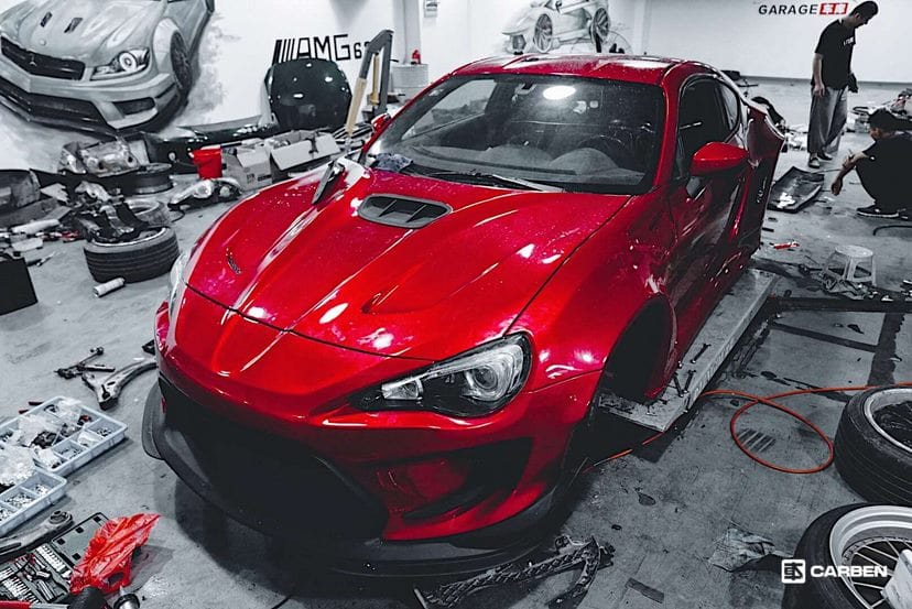 Luxury Sports Luxury Sports Robot Wide Bodykit For Toyota GT86 -PP SR