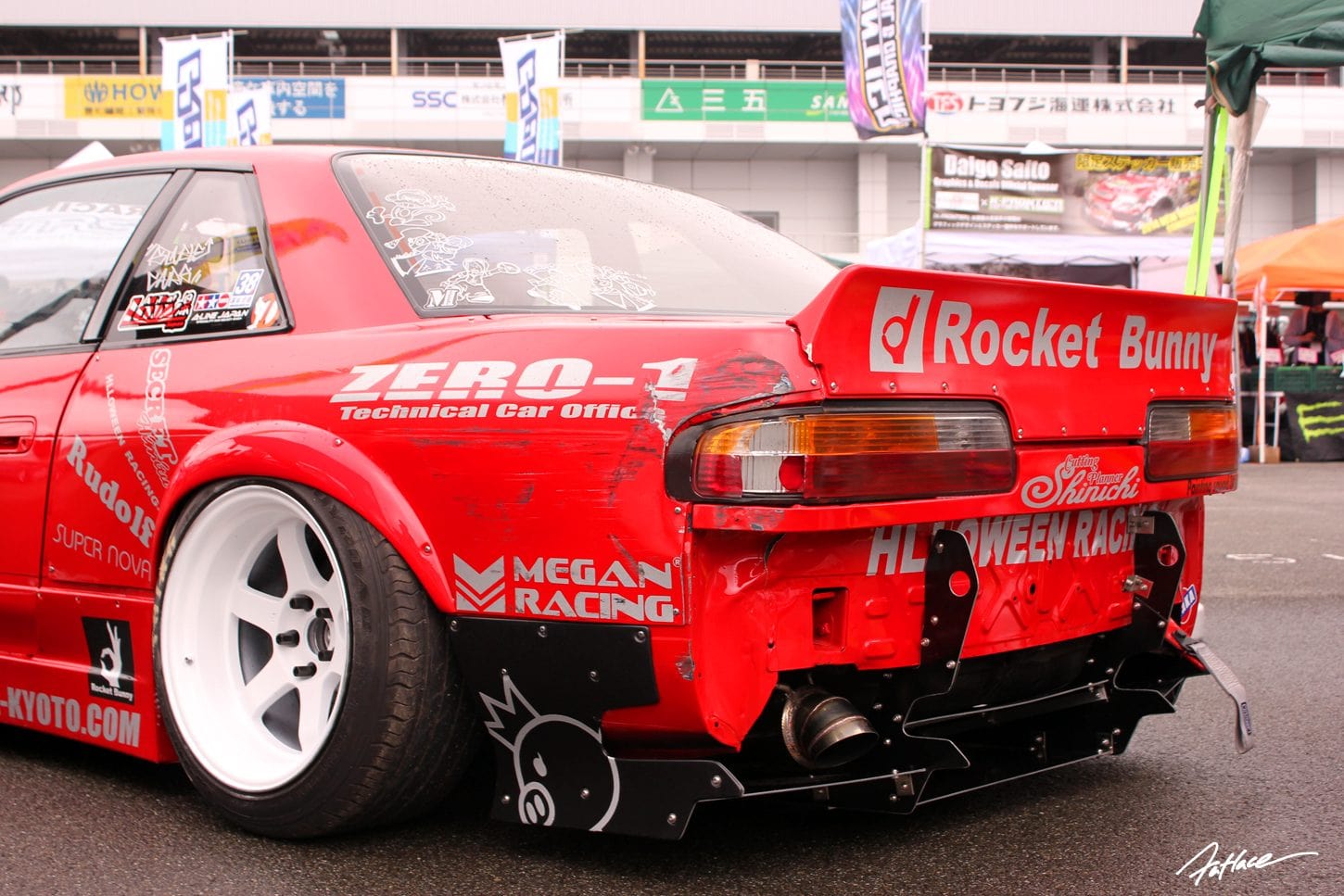 Luxury Sports SR Rocket Bunny Style Boot Spoiler For Nissan Silvia S13 SR
