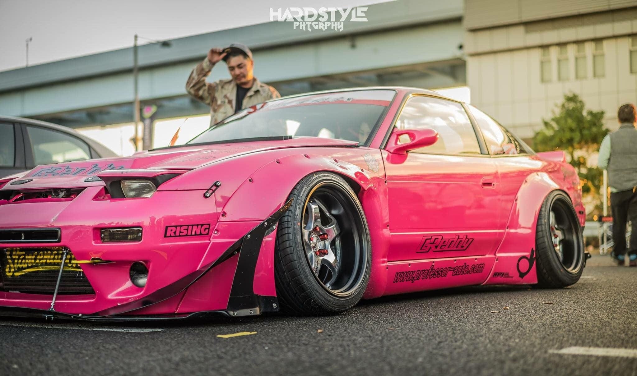 SR Rocket Bunny Style Front Bumper For Nissan Silvia 180sx