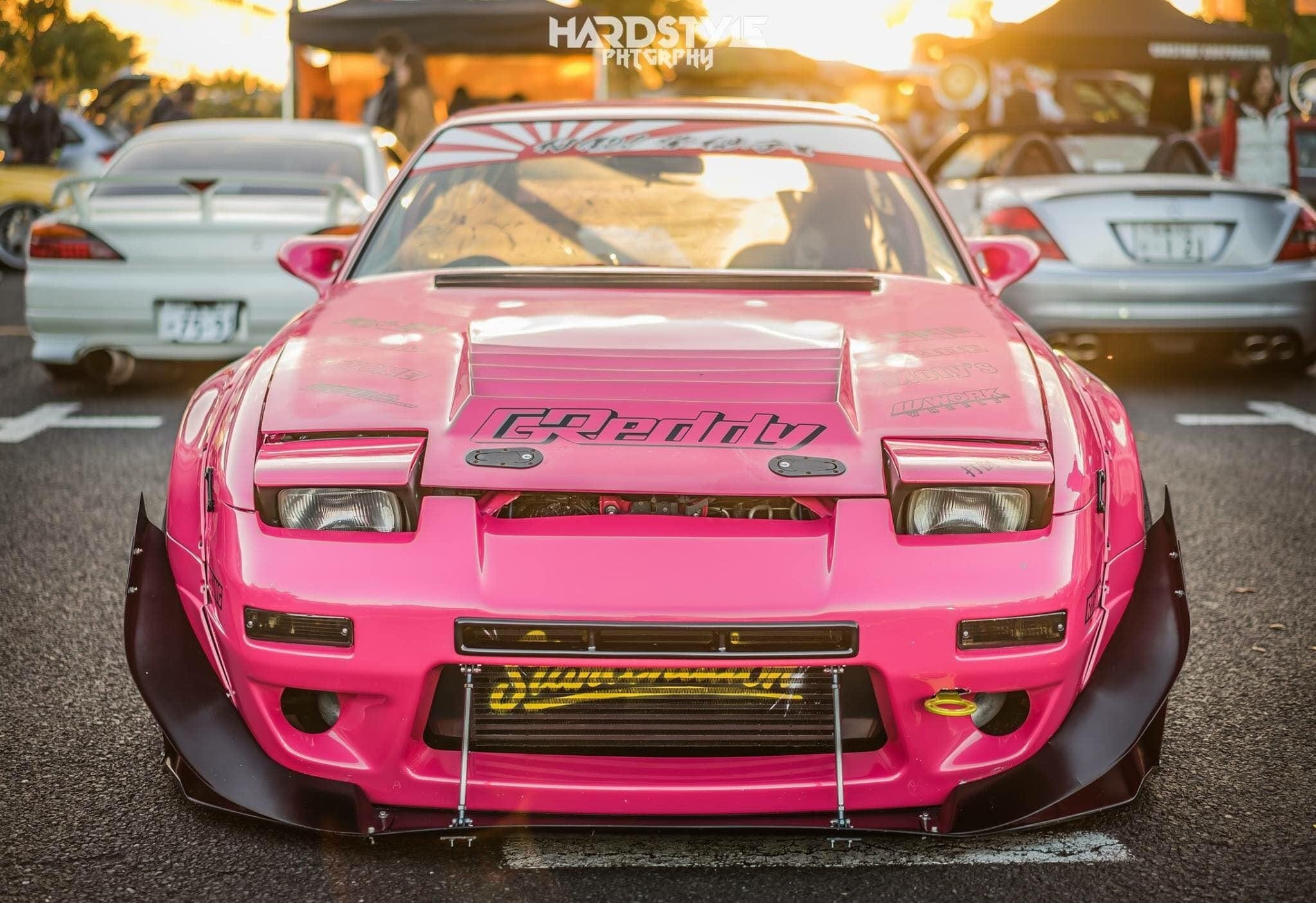 Luxury Sports SR Rocket Bunny Style Front Bumper For Nissan Silvia 180sx SR