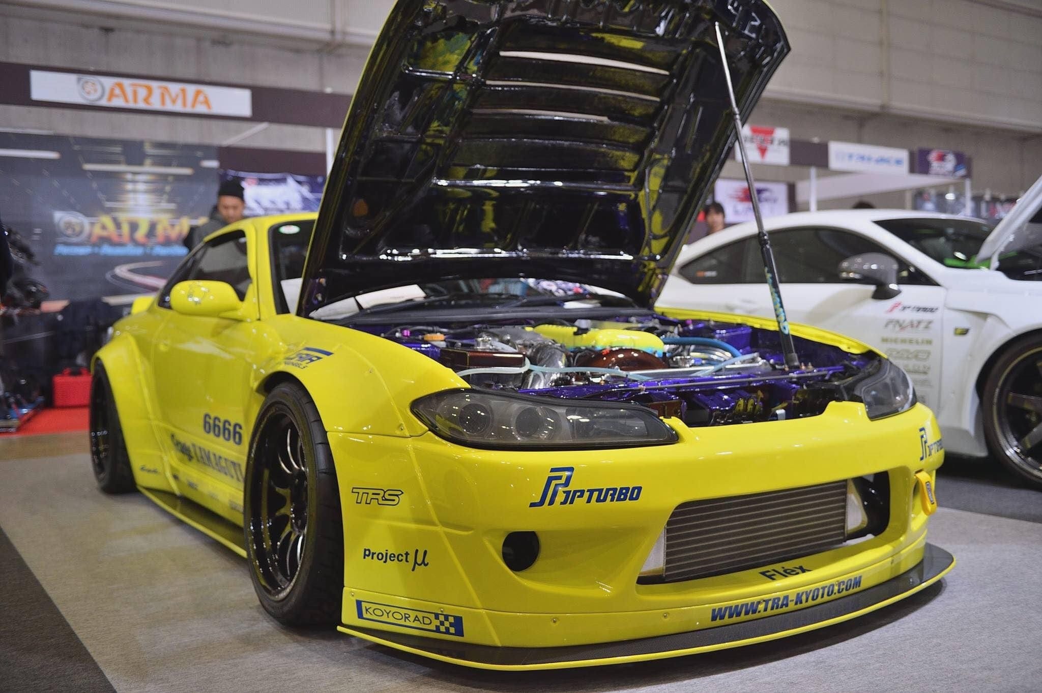 Luxury Sports Luxury Sports Rocket Bunny Style Front Bumper For Nissan Silvia S15 SR