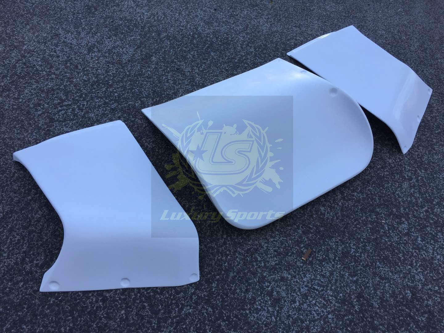 Luxury Sports Luxury Sports Rocket Bunny Style Rear Diffuser For Nissan 350z SR