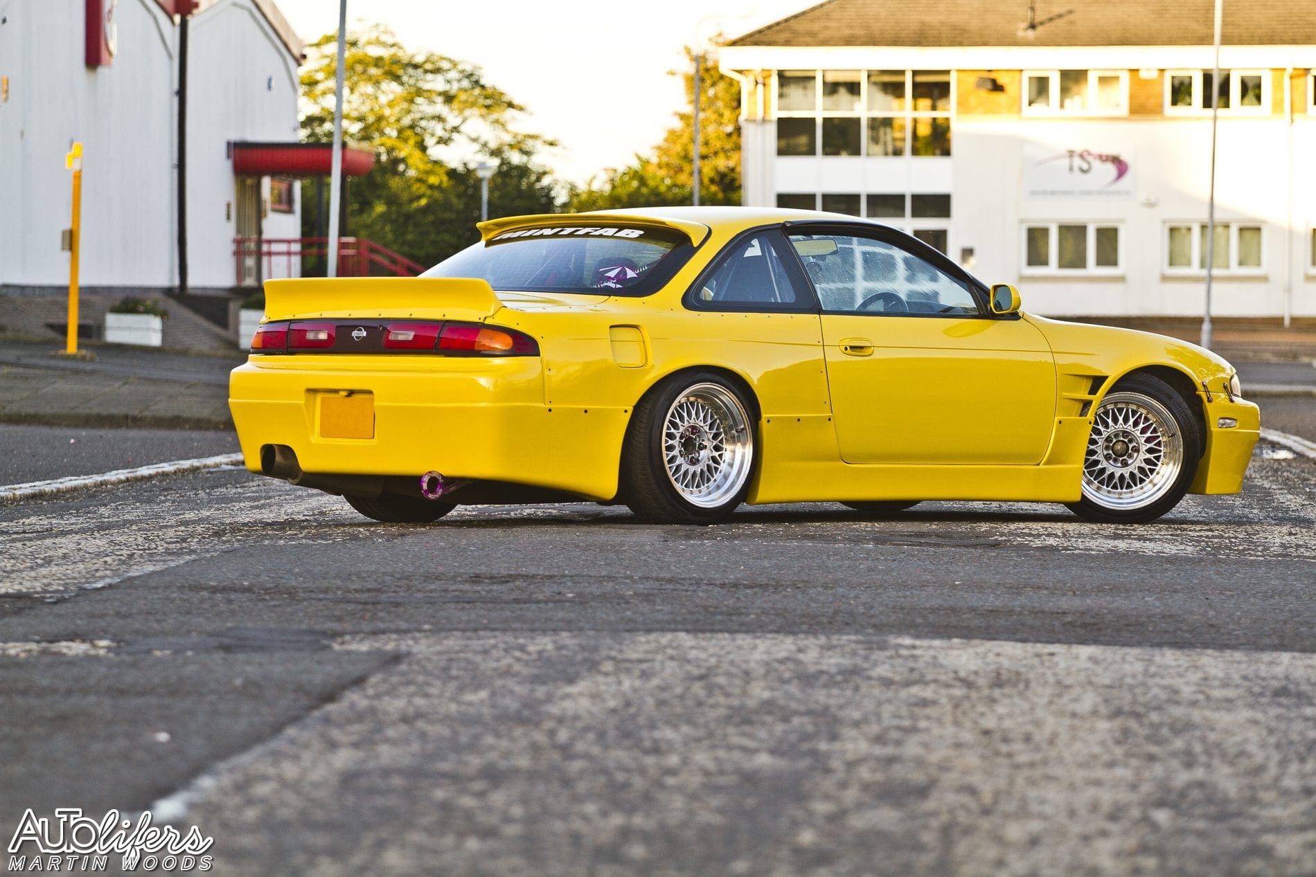 Luxury Sports Luxury Sports Rocket Bunny Style Rear Spoiler For Nissan Silvia S14 SR