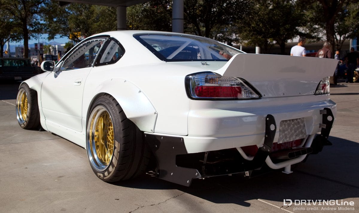 Luxury Sports Luxury Sports Rocket Bunny Style Rear Spoiler For Nissan Silvia S15 SR