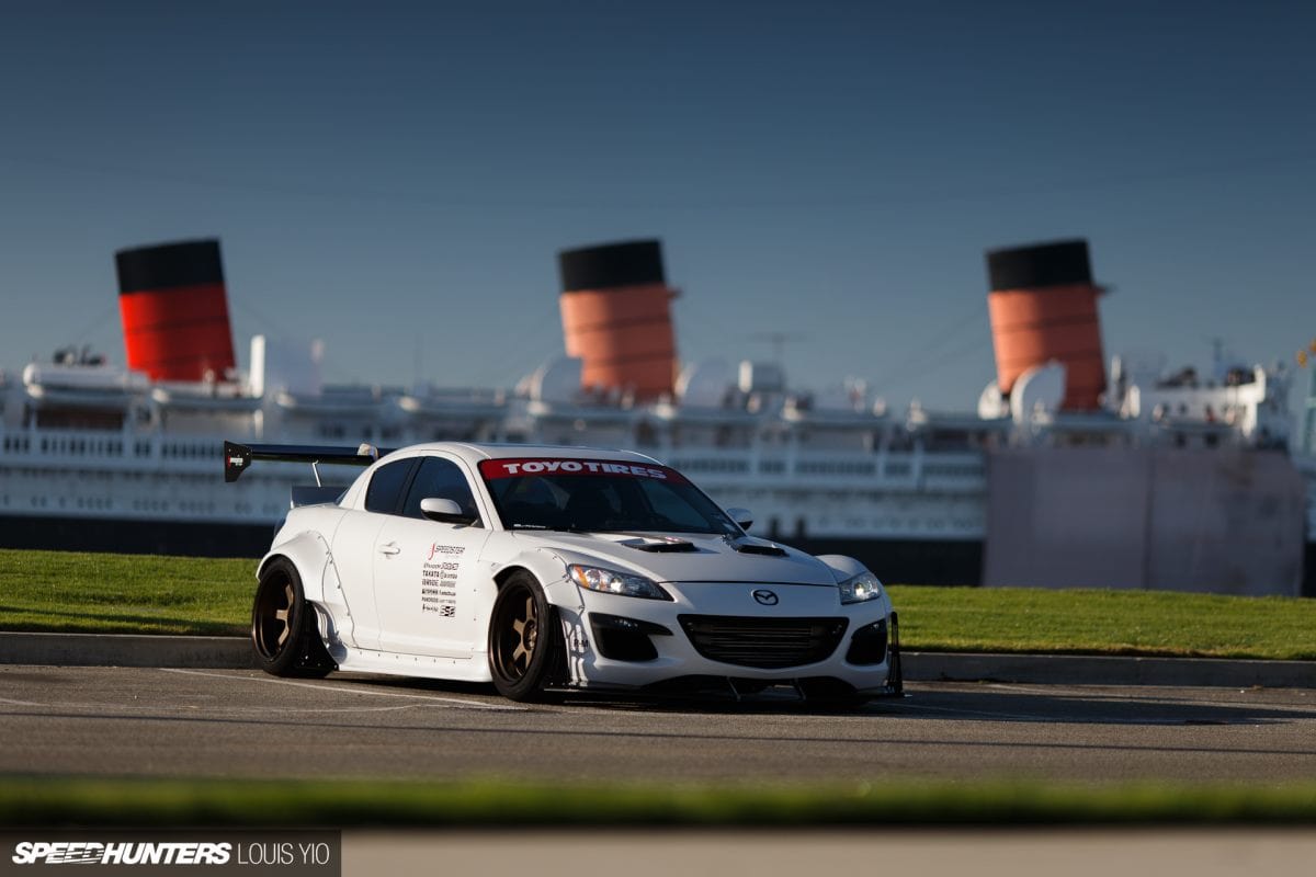 Luxury Sports Luxury Sports Rocket Bunny Style Wide Bodykit For Mazda RX8 Facelift -PP SR
