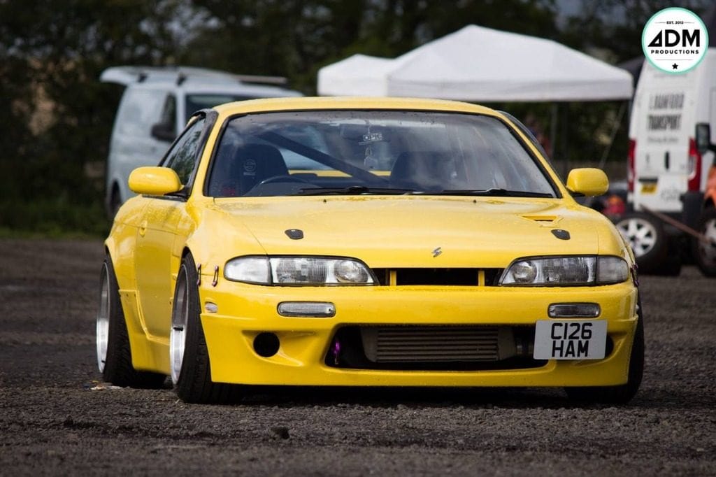 Luxury Sports Luxury Sports Rocket Bunny V1 Style Front Bumper For Nissan Silvia S14 PFL SR
