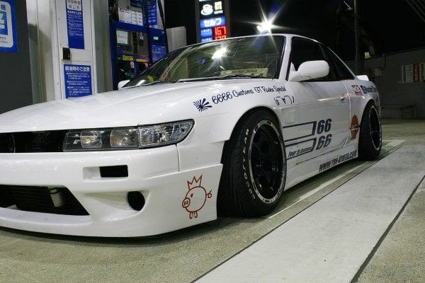 Luxury Sports Luxury Sports Rocket Bunny V1 Style Front Fender For Nissan Silvia S13 SR