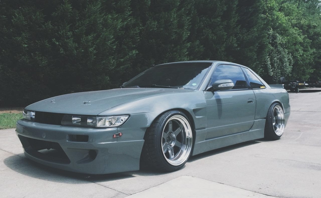 Luxury Sports Luxury Sports Rocket Bunny V1 Style Front Fender For Nissan Silvia S13 SR