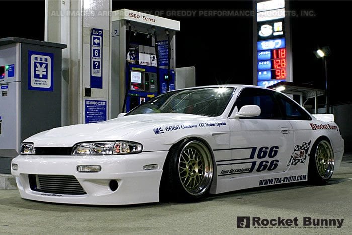 Luxury Sports Luxury Sports Rocket Bunny V1 Style Front Fender For Nissan Silvia S14 PFL SR
