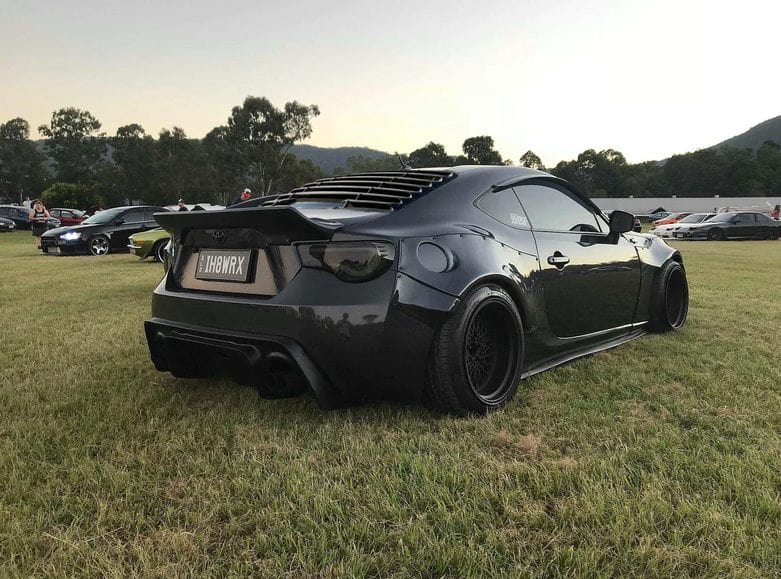 Luxury Sports SR Rocket Bunny V3 Style Boot Spoiler For Toyota GT86 SR