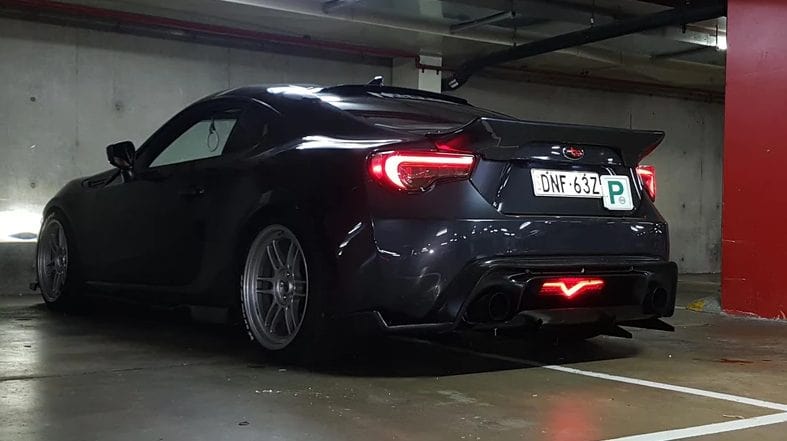 Luxury Sports SR Rocket Bunny V3 Style Boot Spoiler For Toyota GT86 SR