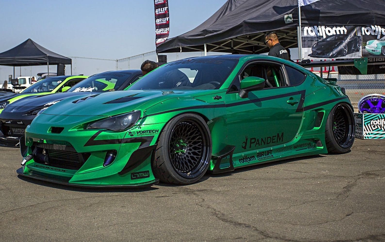 Luxury Sports Luxury Sports Rocket Bunny V3 Style Front Bumper For Toyota GT86 SR