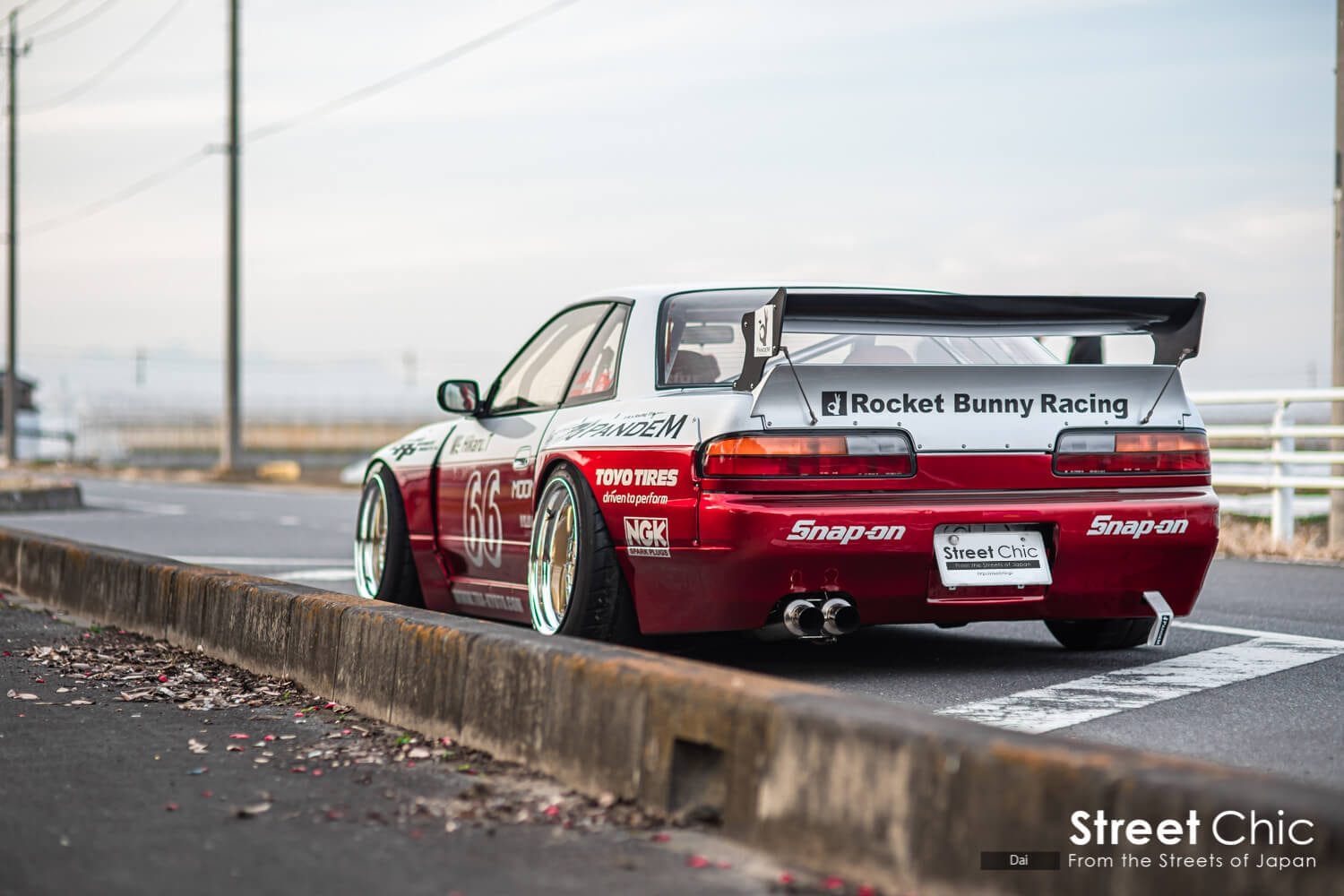 Luxury Sports Luxury Sports Rocket Bunny V3 Style Full Bodykit For Nissan Silvia S13 -PP SR