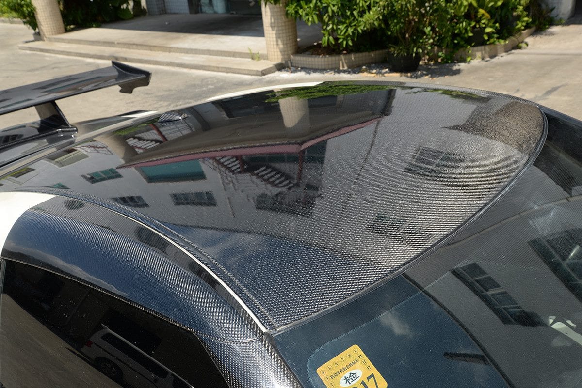 Luxury Sports SR Roof Skin Trim Carbon For GTR R35 -PP SR