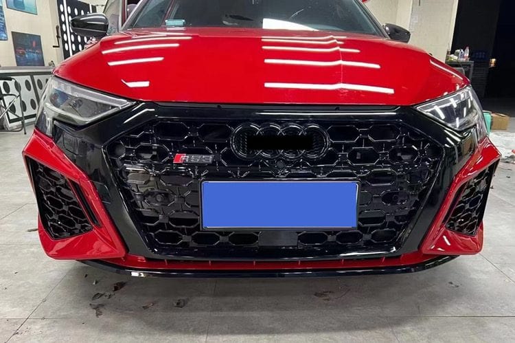 Luxury Sports SR RS3 Conversion Front Bumper With Grill Audi A3/S3 8Y 21-24 -PP SR