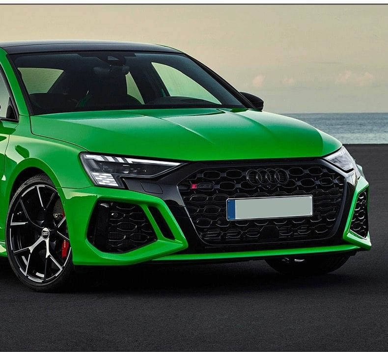 Luxury Sports SR RS3 Conversion Front Bumper With Grill Audi A3/S3 8Y 21-24 -PP SR