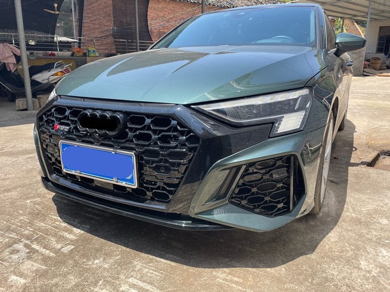 Luxury Sports SR RS3 Conversion Front Bumper With Grill Audi A3/S3 8Y 21-24 -PP SR