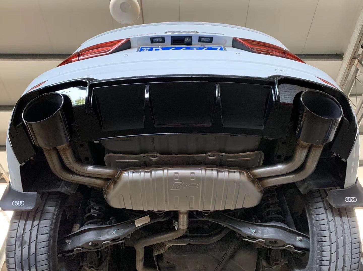 Luxury Sports Luxury Sports RS3 Exhaust Conversion With Rear Diffuser Audi A3 S Line 17-20 -PP SR