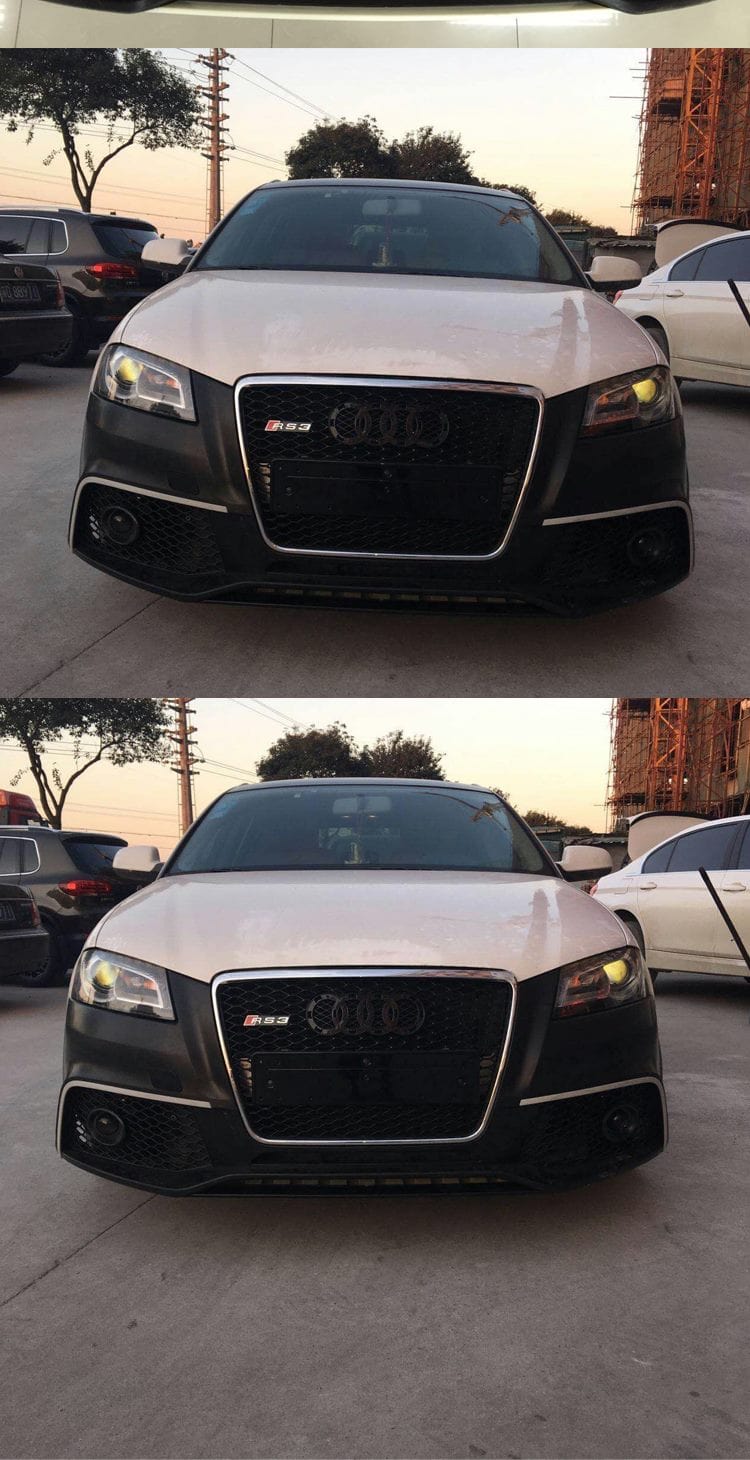 Luxury Sports SR RS3 Style Front Bumper With Grill Audi A3 8P 08-12 -PP SR
