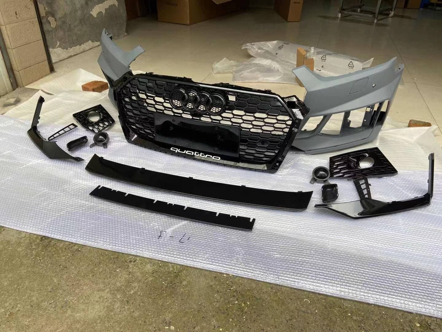 Luxury Sports Luxury Sports RS5 Style Front Bumper with grill For Audi A5 17-20 -PP SR