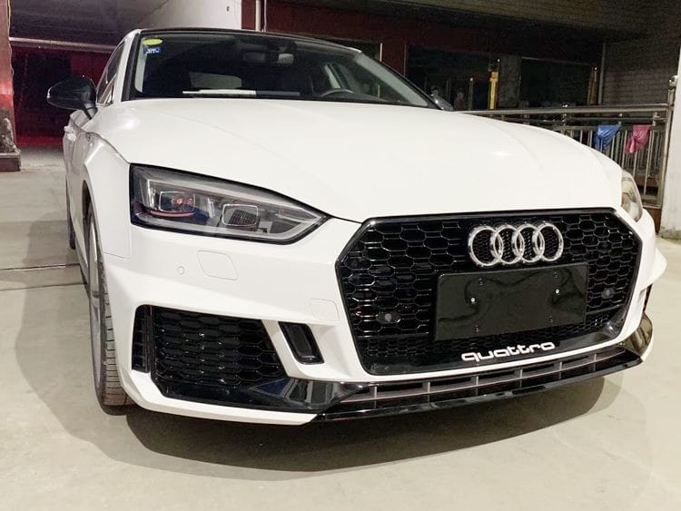 Luxury Sports SR RS5 Style Front Bumper with grill For Audi A5 17-20 -PP SR