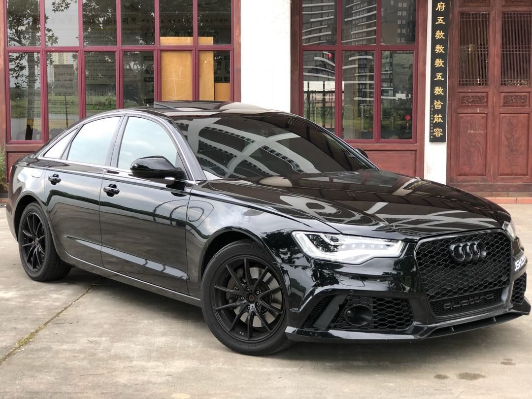 Luxury Sports Luxury Sports RS6 Conversion Style Front Bumper With Grill Audi A6 C7 12-15 -PP SR