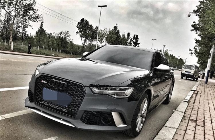 Luxury Sports Luxury Sports RS6 Conversion Style Front Bumper With Grill Audi A6 C7 12-15 -PP SR