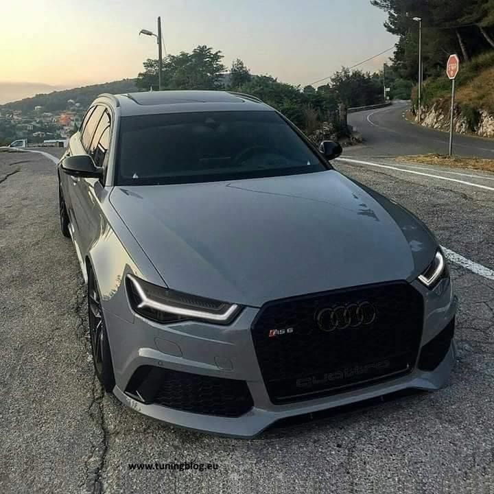 Luxury Sports Luxury Sports RS6 Conversion Style Front Bumper With Grill Audi A6 C7 12-15 -PP SR