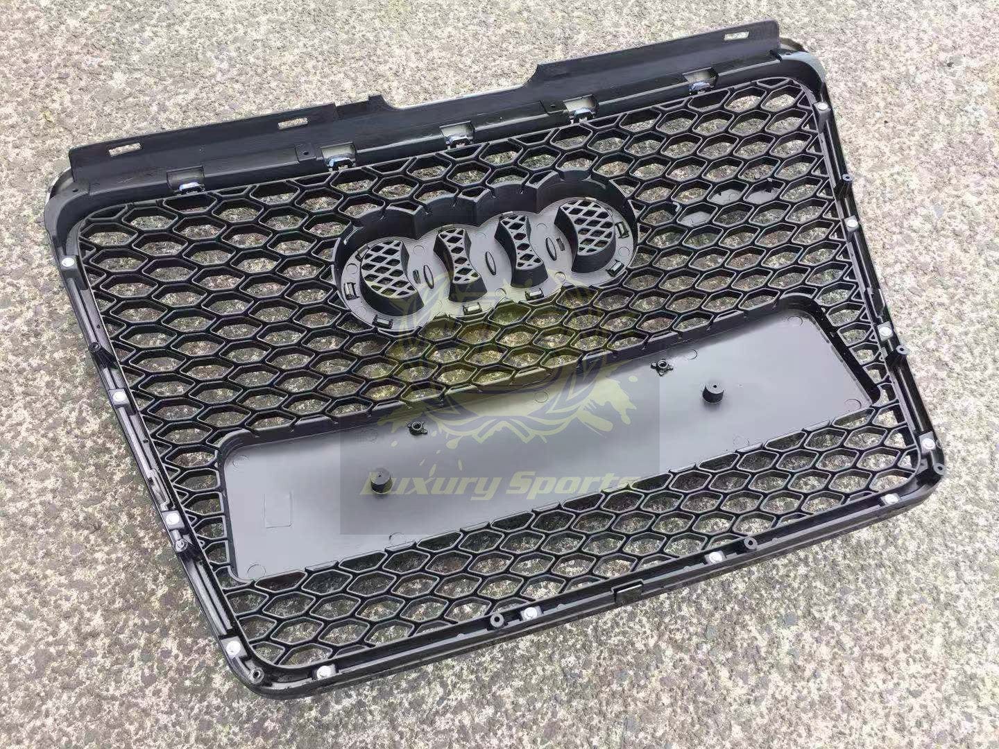 Luxury Sports SR RS6 Honeycomb Style Front Grill For Audi A6/S6 C6 05-11 SR