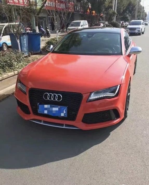 Luxury Sports SR RS7 Style Front Bumper with grill For Audi A7 C7 11-15 -PP SR