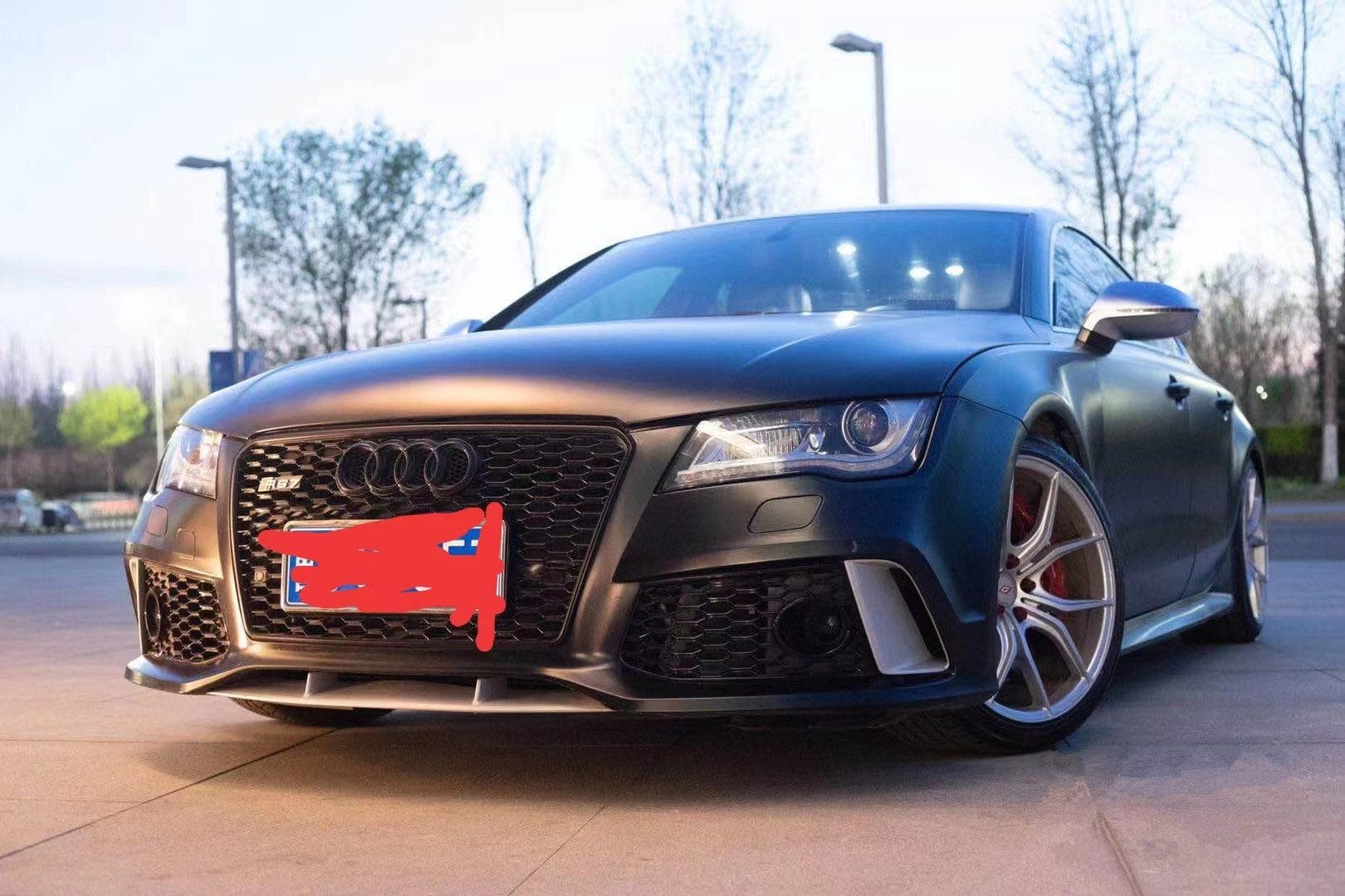 Luxury Sports Luxury Sports RS7 Style Front Bumper with grill For Audi A7 C7 11-15 -PP SR