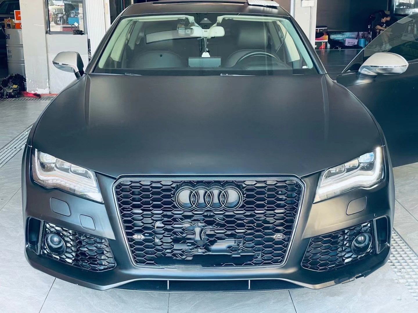 Luxury Sports SR RS7 Style Front Bumper with grill For Audi A7 C7 11-15 -PP SR