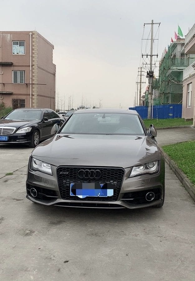 Luxury Sports SR RS7 Style Front Bumper with grill For Audi A7 C7 11-15 -PP SR