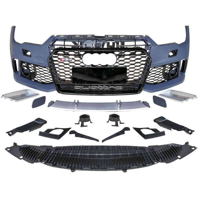 Luxury Sports Luxury Sports RS7 Style Front Bumper with grill For Audi A7 C7.5 16-18 -PP SR