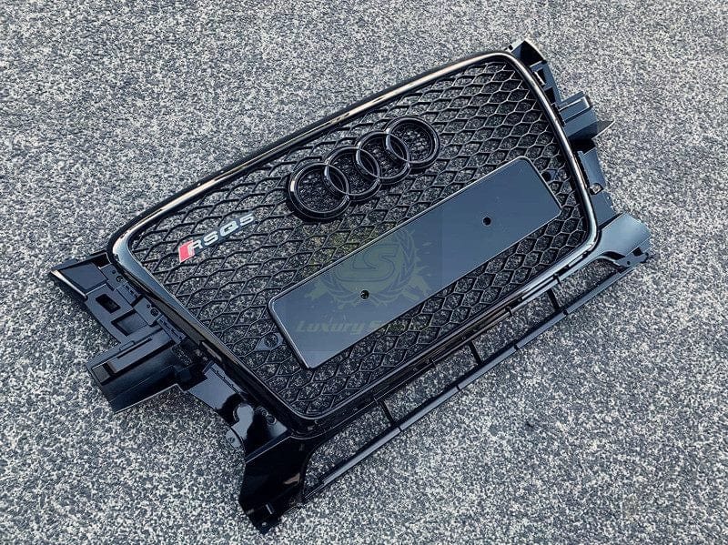 Luxury Sports Luxury Sports RSQ5 Honeycomb Style Front Grill For Audi Q5 09-12 SR