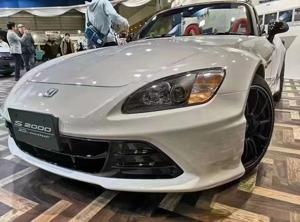 Luxury Sports Luxury Sports s2000 20th anniversary Style Front Bumper For Honda S2000 -PP SR