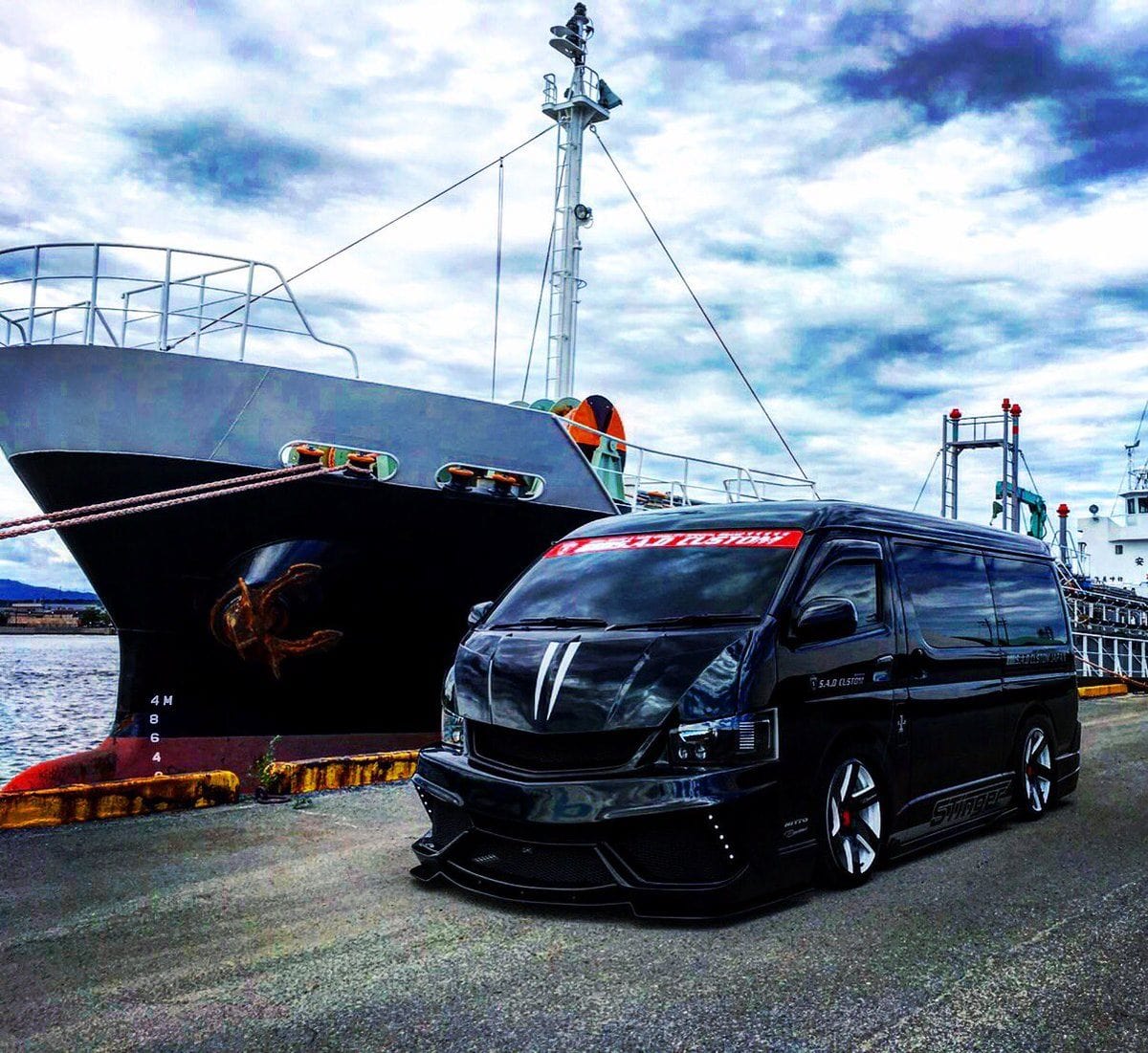 Luxury Sports Luxury Sports SAD Style Bodykit For Toyota Hiace 200 -PP SR