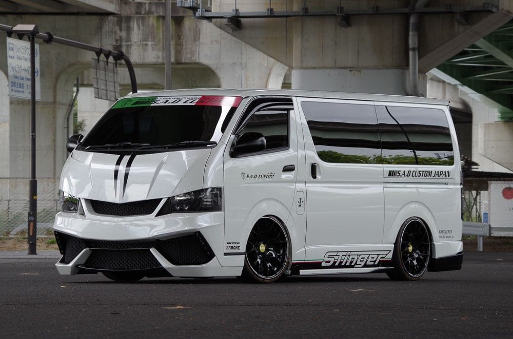 Luxury Sports Luxury Sports SAD Style Bodykit For Toyota Hiace 200 -PP SR