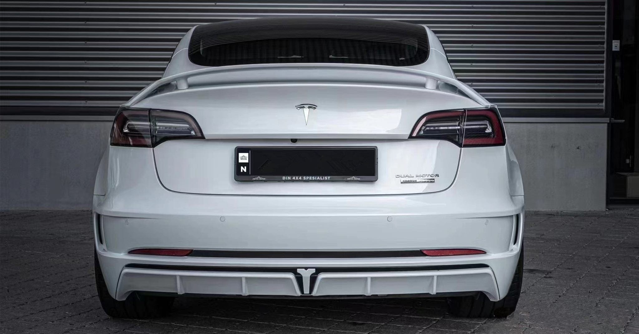 Luxury Sports SR Startech Style Plastic Bodykit For Tesla Model 3 -PP SR