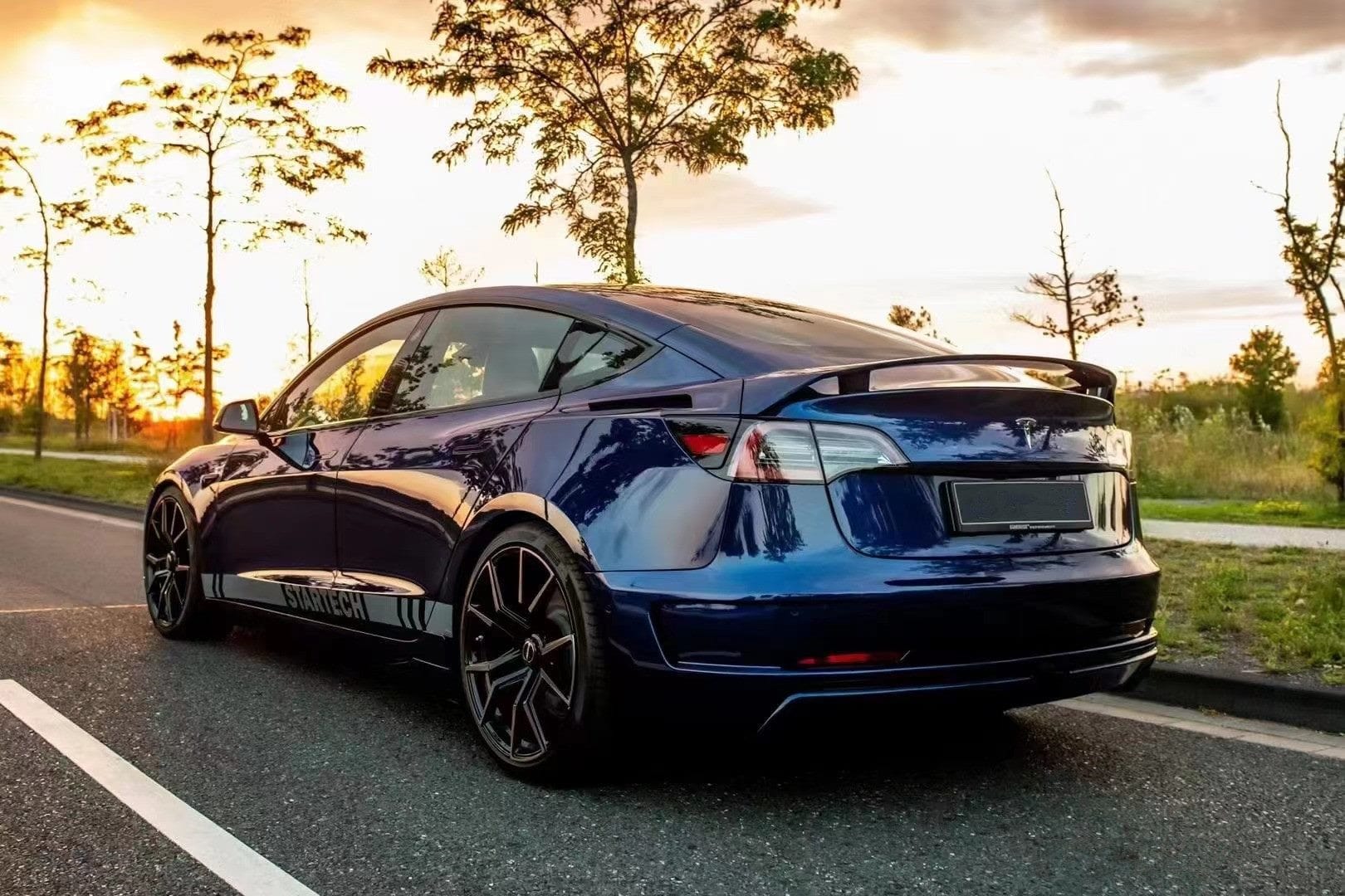 Luxury Sports SR Startech Style Plastic Bodykit For Tesla Model 3 -PP SR