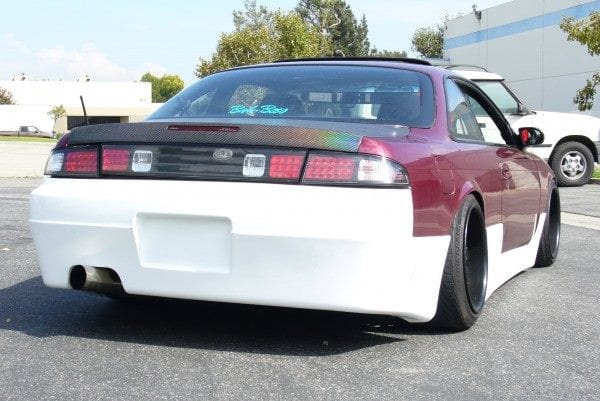 Luxury Sports Luxury Sports Supermade Style Rear Bumper For Nissan Silvia S14 SR