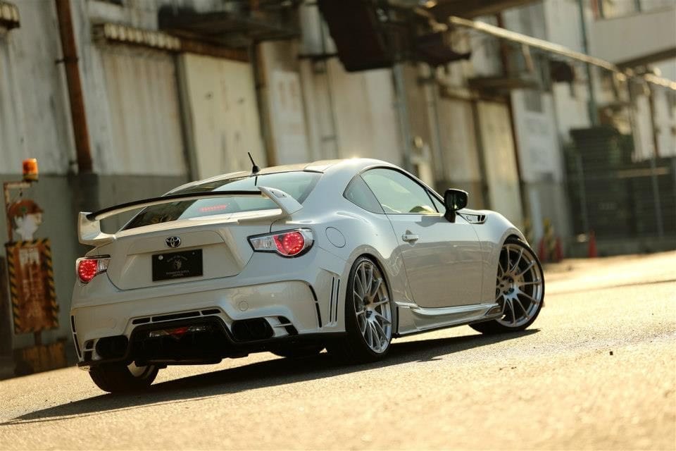 Luxury Sports Luxury Sports Tommykaria Style Spoiler With Carbon Mid Blade For Toyota GT86 -PP SR