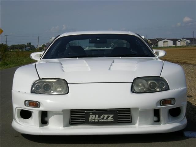 Luxury Sports Luxury Sports Top Secret Style Fiberglass Bonnet For Toyota Supra SR