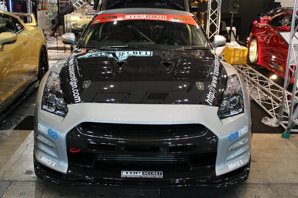 Luxury Sports Luxury Sports Top Secret Style Front Bumper+Front Diffuser For R35 GTR -PP SR