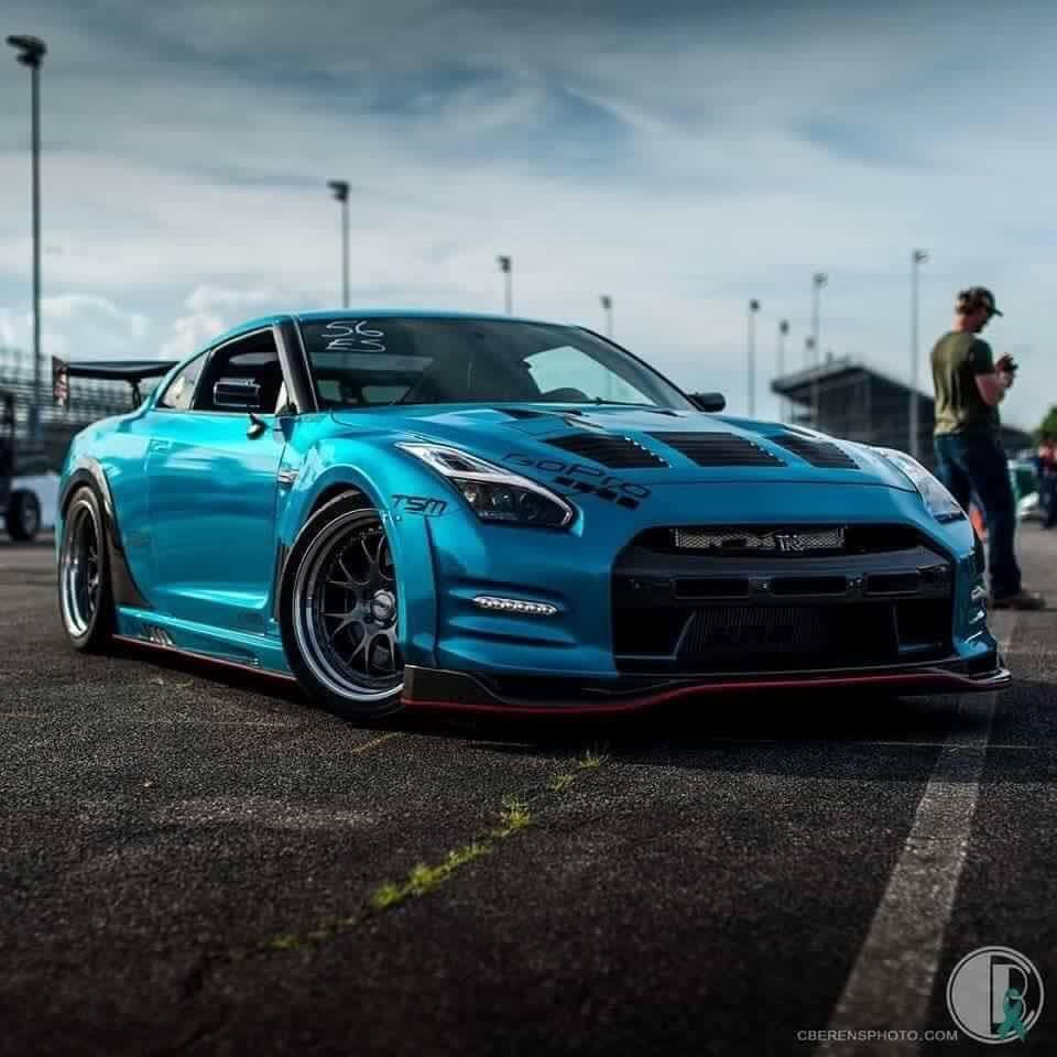 Luxury Sports Luxury Sports Top Secret Style Front Bumper+Front Diffuser For R35 GTR -PP SR