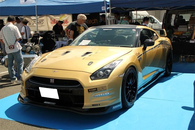 Luxury Sports Luxury Sports Top Secret Style Front Bumper+Front Diffuser For R35 GTR -PP SR